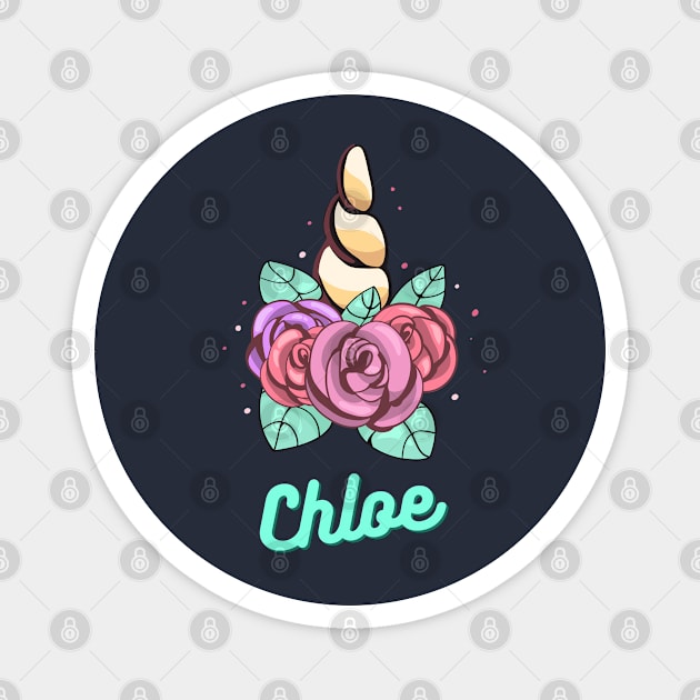 Lovely Unicorn - Chloe Magnet by euheincaio